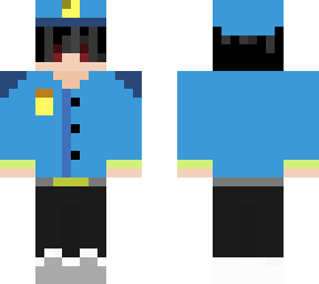 xander in a cop outfit