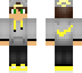 yellow nike boy