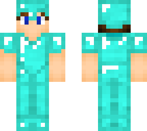 you got diamond armor?!? lucky