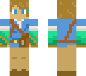 zelda botw link botw tunic