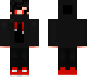 black and red