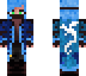 blue dragon girl