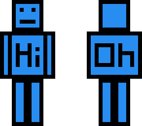 blue guy