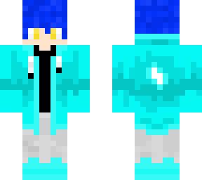 blue jacket boi