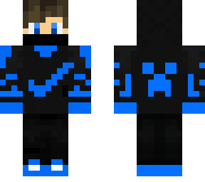 blue nike boy