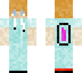 blue sparkly minecraft eboy