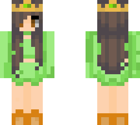 brown haired princess yoshi