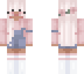 brown pastel pink girl (og by physcrine)