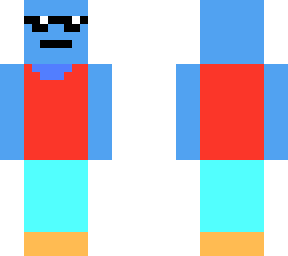 cool blue dude