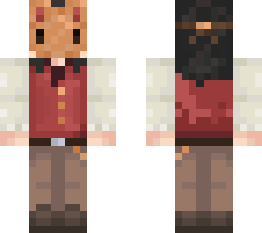 copper rabbit mask
