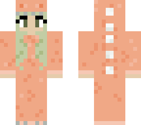 coral dinosaur onsie