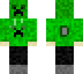 creeper hoodie