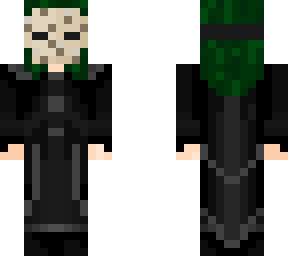 deatheater with green hair