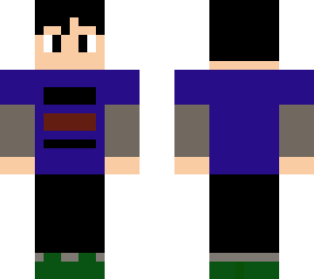 el chico del polo azul