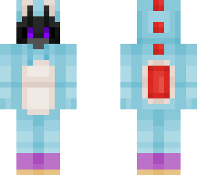 enderman in yoshi onesy