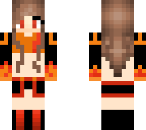 female magma hero(inpired by xdjames) ice soon