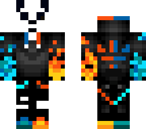 fire and ice panda boi