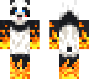 fire gamer panda