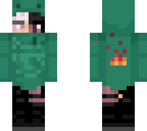 frog girl - as a boy