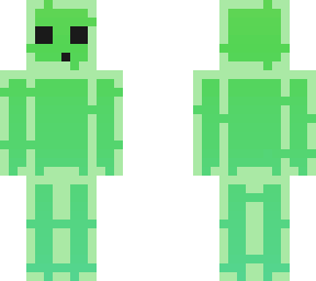 gradient green slime
