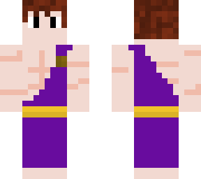 grec en robe mauve