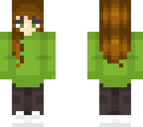 green ; female