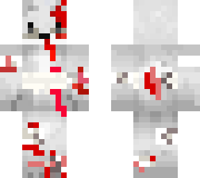 injured arctic fox