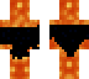 lava in obsidian poncho