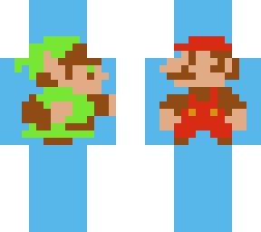 link mario