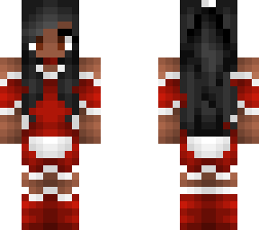 maid in red