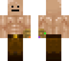main skin with gauntlet(on backwards)
