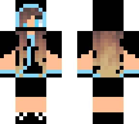ninja ombre hair girl