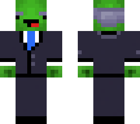 old man turtle blue tie