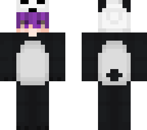 panda purple boi