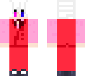 pink and red