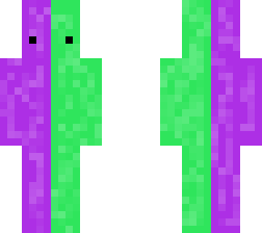 purple and green (look at outer layer)