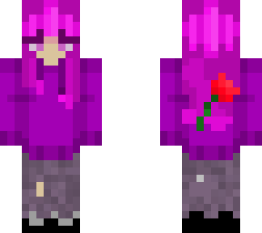 purple girl