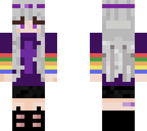 purple girl