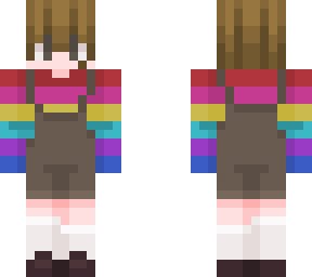 rainbow girl