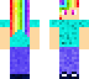 rainbow girl