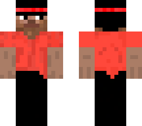 red and black steve