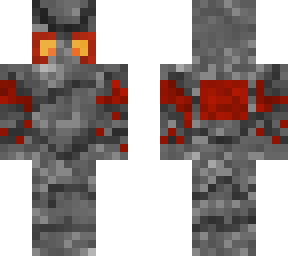 Redstone Golem V2 5 Minecraft Skin