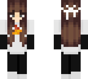 sapnap hoodie girl w/ brown hair