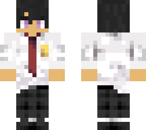 school uniform (no jacket)