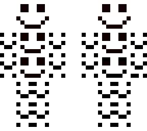 the faces
