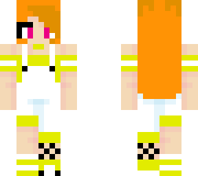 the orange lady