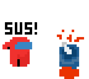 they're very sus...