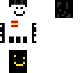 white and black
