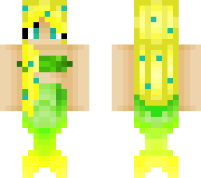 yellow mermaid