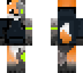 (edited) cyborg fox, initial skin by splat1408